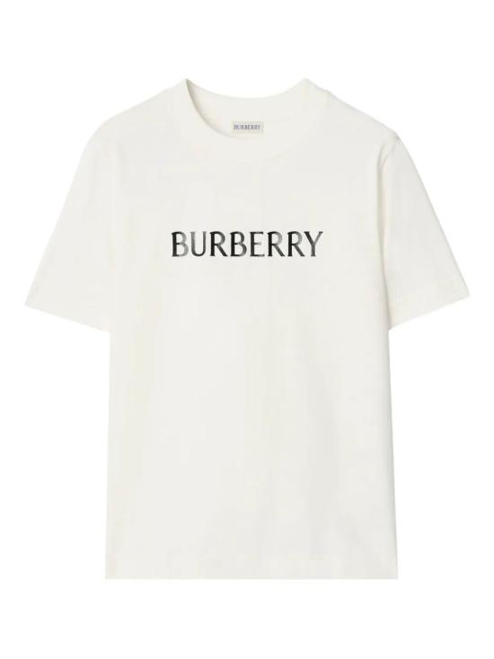 26SS 버버리 로고 코튼 티셔츠 8118978B7078 WHITE