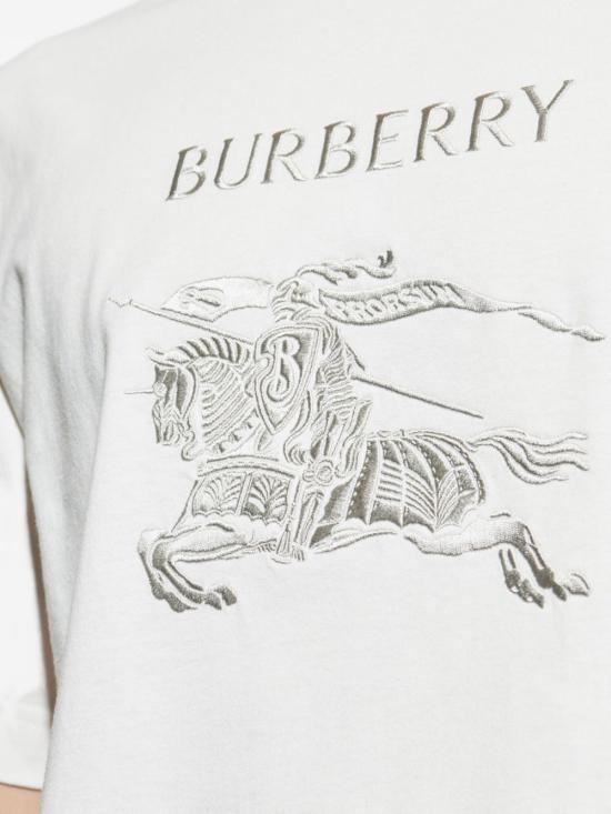 26SS 버버리 EKD 코튼 티셔츠 8119006B7078 WHITE - BURBERRY