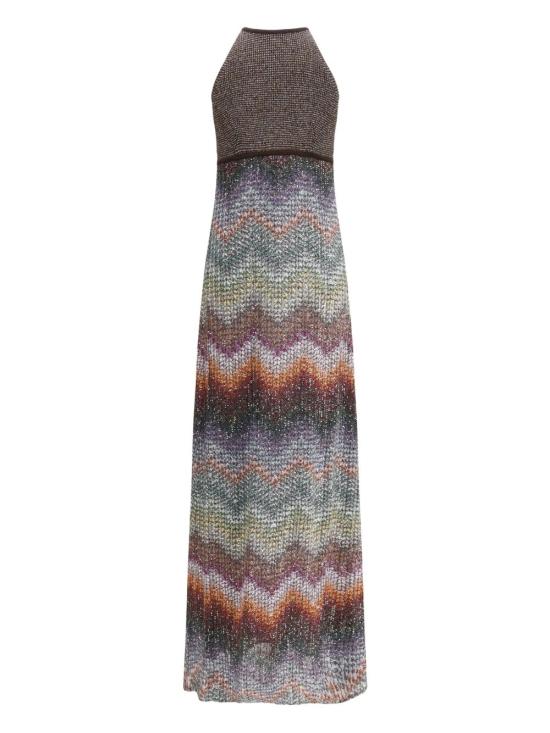 26SS 미소니 미디 원피스 DS26SG05BC005Y S72P0 MULTICOLOUR - MISSONI