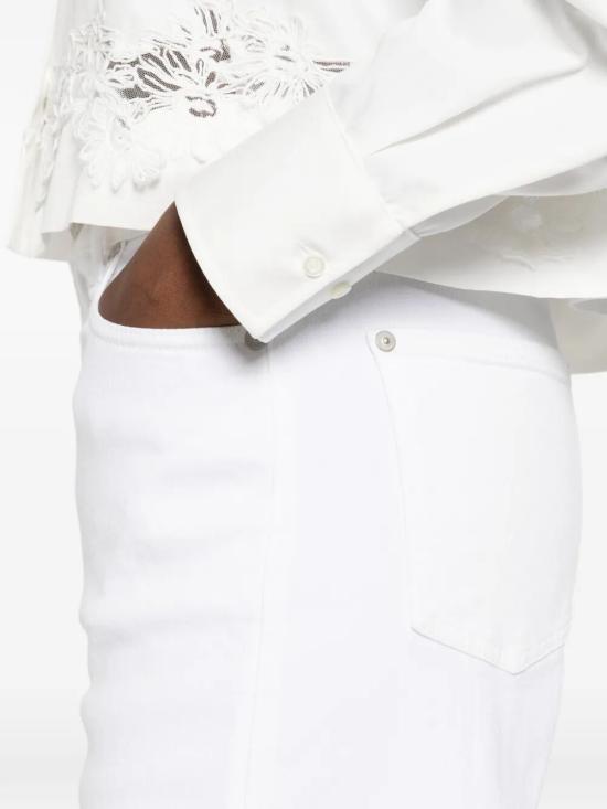 26SS 세븐포올맨카인드 스트레이트 팬츠 7U4N0C14 U7SL8 WHITE - 7 FOR ALL MANKIND