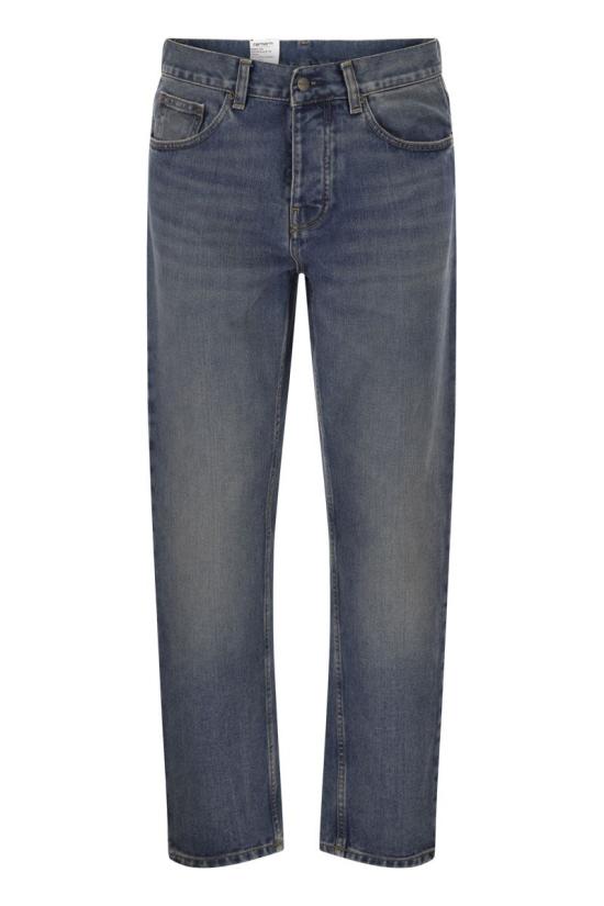  칼하트 WIP 메이틀랜드 데님 뉴엘 팬츠 I029208 014L MEDIUM DENIM