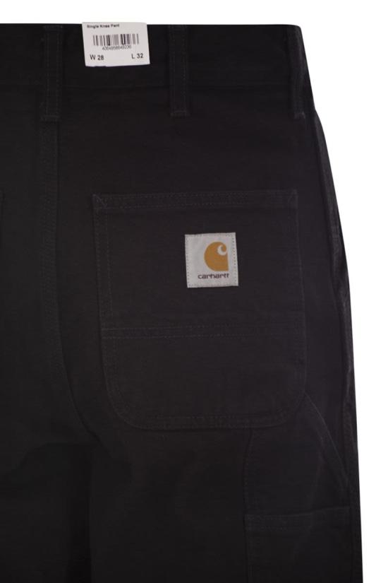  칼하트 WIP 스미스 데님 싱글 니 팬츠 I032024 8902 BLACK - CARHARTT WIP