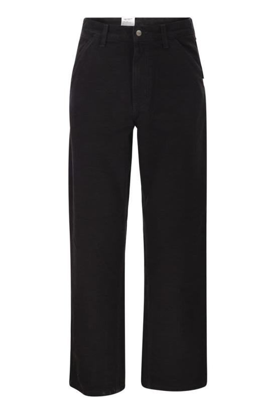  칼하트 WIP 스미스 데님 싱글 니 팬츠 I032024 8902 BLACK