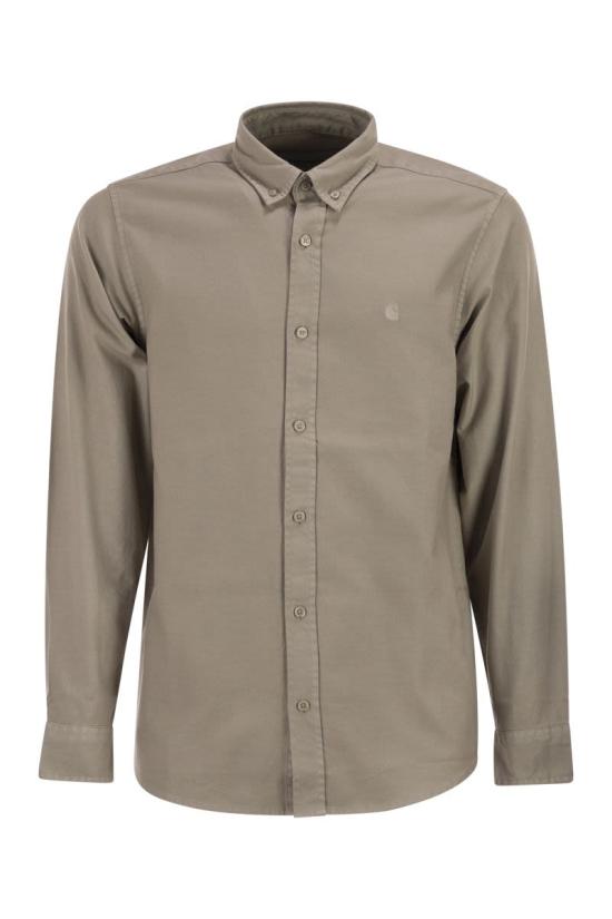  칼하트 WIP 긴팔 셔츠 I030238 3GEGD TURTLEDOVE