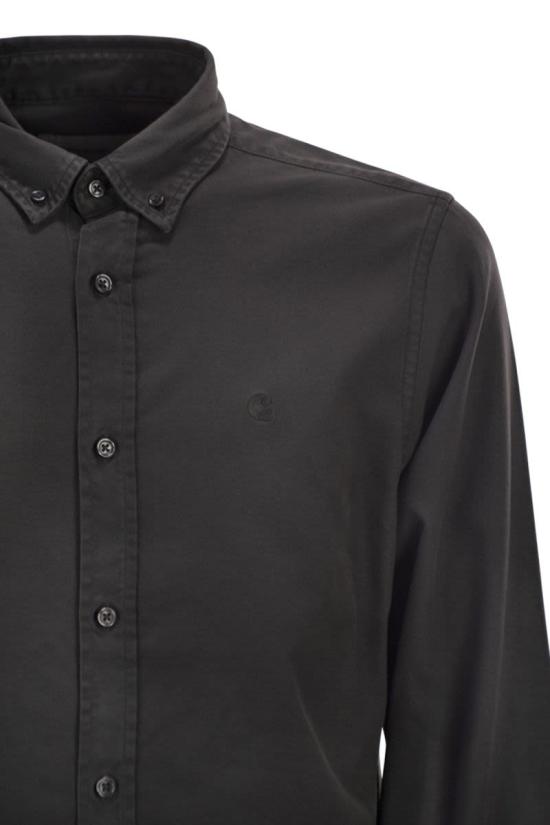  칼하트 WIP 긴팔 셔츠 I030238 87GD ANTHRACITE - CARHARTT WIP