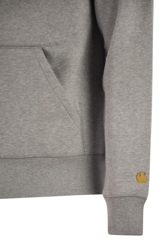  칼하트 WIP 체이스 후드 티셔츠 I033661 00MXX GREY - CARHARTT WIP