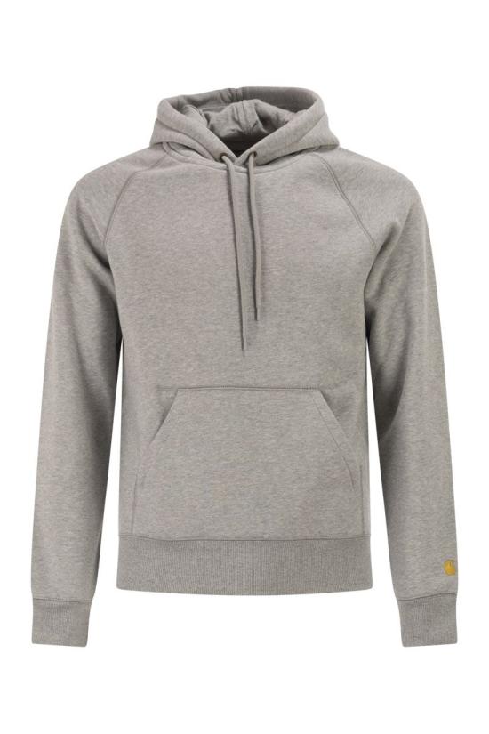  칼하트 WIP 체이스 후드 티셔츠 I033661 00MXX GREY