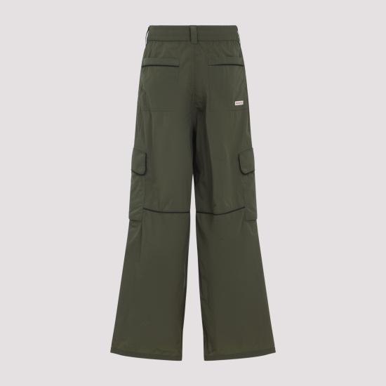 26SS 마르니 스트레이트 팬츠 PUMU0336IXUTN934 00V38 GREEN - MARNI