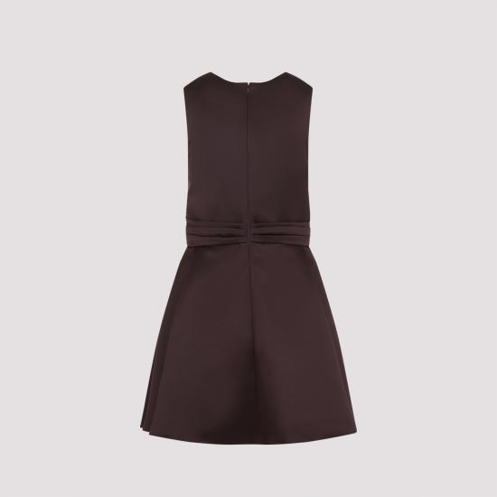 26SS 엘리자베타프랜치 미디 원피스 AB87261E2 644 BROWN - ELISABETTA FRANCHI