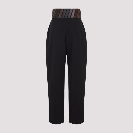 26SS 알라이아 스트레이트 팬츠 AA9P1302T612C 994 NUDE NEUTRALS - ALAIA