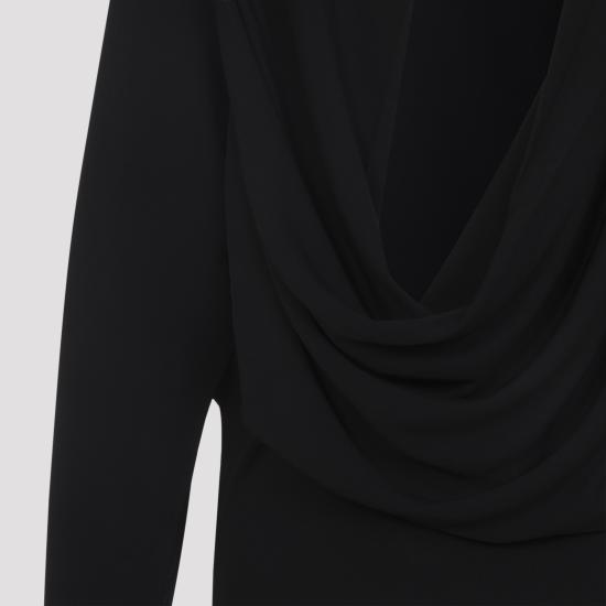 26SS 자크뮈스 미디 원피스 DRW00823AJ00253 990 BLACK - JACQUEMUS