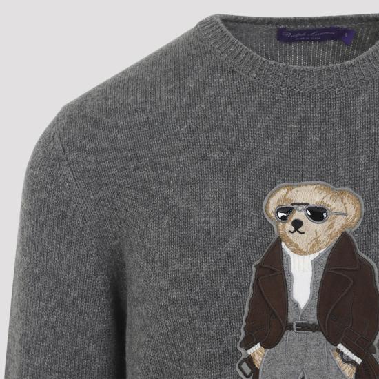 26SS 랄프로렌 퍼플라벨 스웨터 790P05453001 MEDIUM GREY - RALPH LAUREN PURPLE LABEL