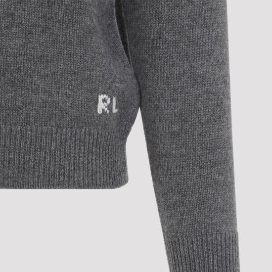 26SS 랄프로렌 퍼플라벨 스웨터 790P05453001 MEDIUM GREY - RALPH LAUREN PURPLE LABEL