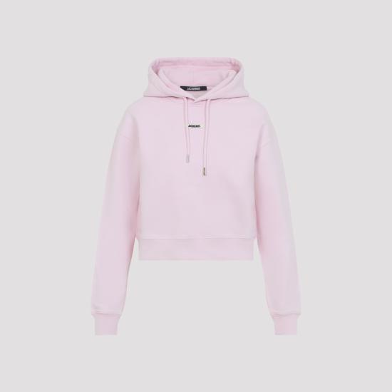 26SS 자크뮈스 르 그로그랭 후드 티셔츠 HOW00247AJ00109 431 PINK PURPLE - JACQUEMUS