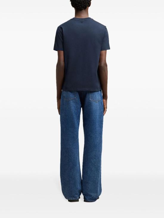 26SS 아미 반팔 티셔츠 BFUTS035724 430 BLUE - AMI