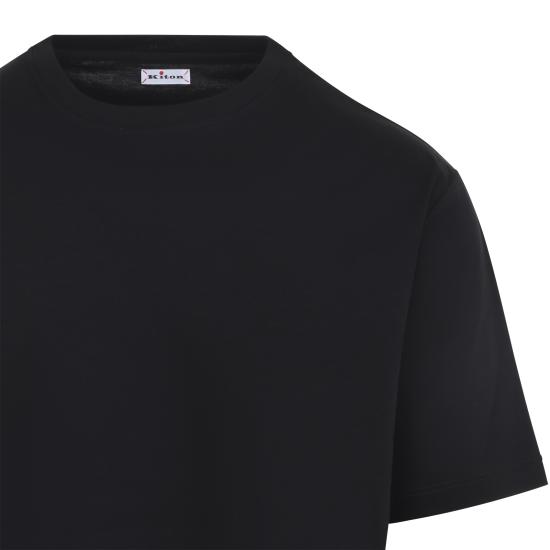 26SS 키톤 반팔 티셔츠 UMC023K06R491302A NERO BLACK - KITON