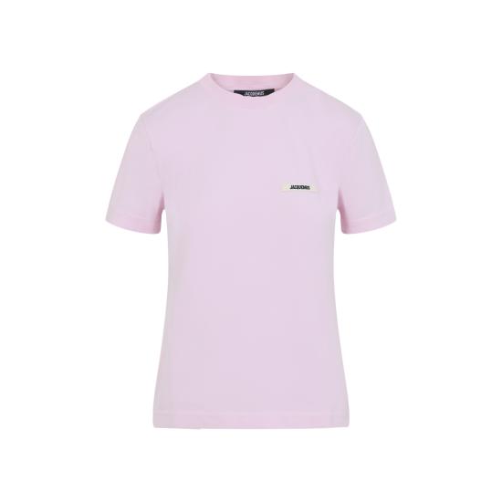 26SS 자크뮈스 반팔 티셔츠 TSW00550AJ00029 431 PINK PURPLE