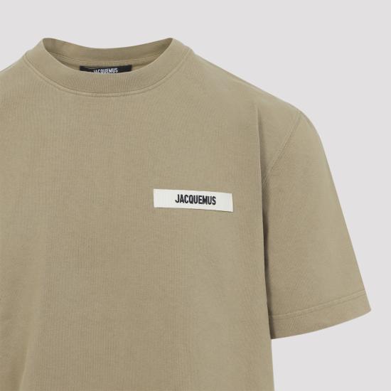 26SS 자크뮈스 그로그랭 로고 티셔츠 TSM00133AJ00226 180 NUDE NEUTRALS - JACQUEMUS
