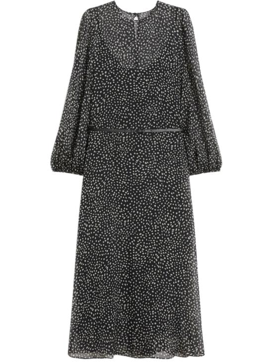 26SS 막스마라 스튜디오 미디 원피스 2616231025600002 BLACK