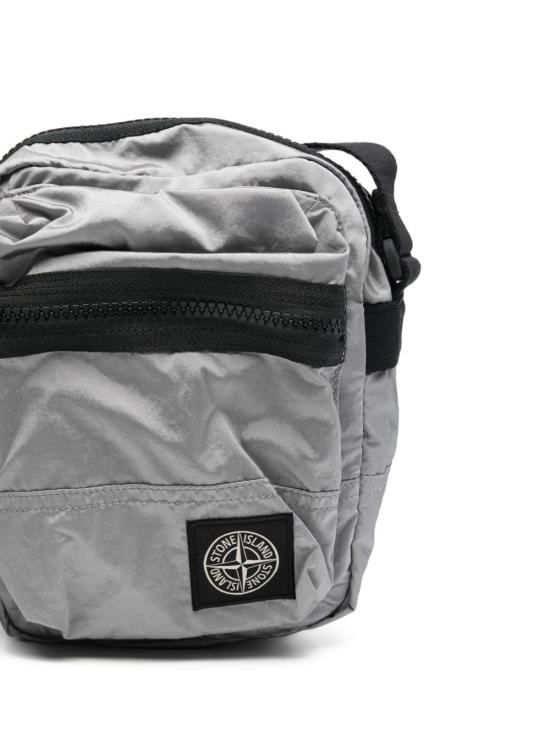 26SS 스톤 아일랜드 코티드 나일론 메탈 에코닐 크로스바디백 L1S159200015S0251V0061 GREY - STONE ISLAND