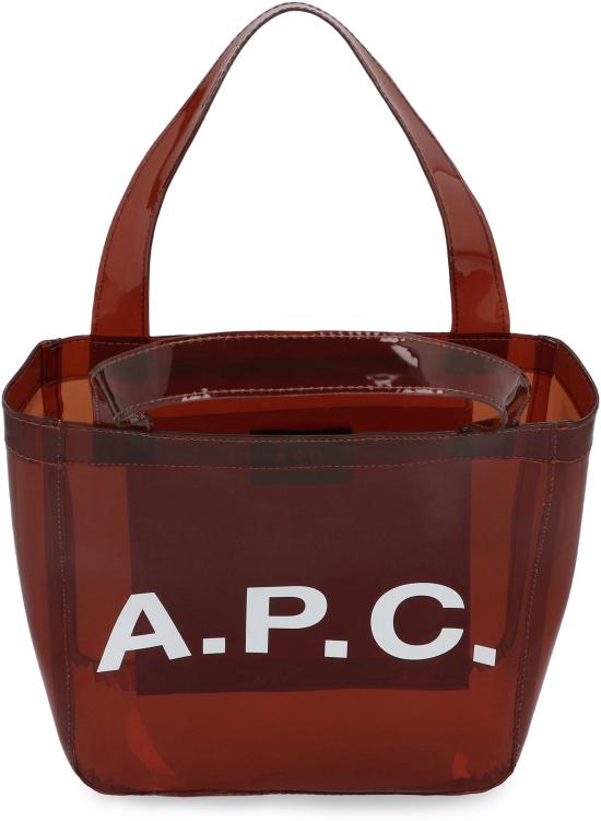 26SS 아페쎄 루 토트백 PUACDM67048CAE BROWN - A.P.C.