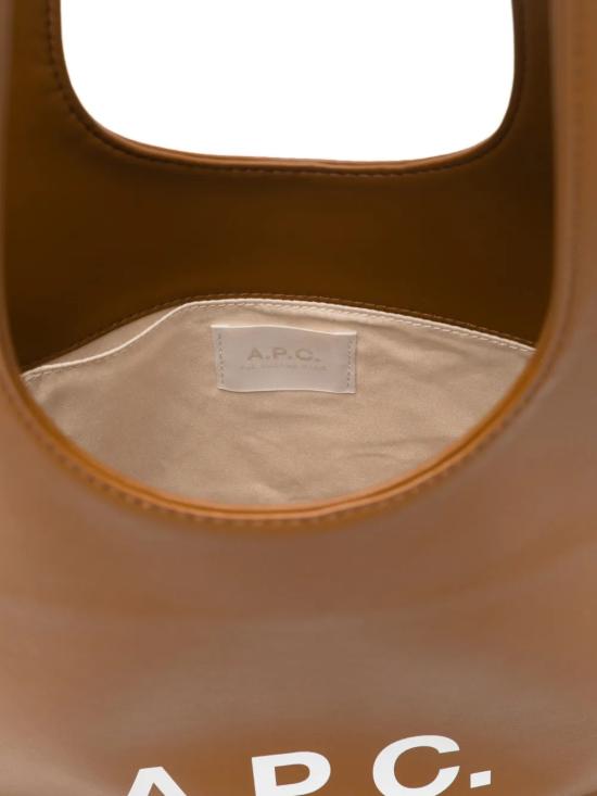 26SS 아페쎄 니논 스몰 토트백 PUAATM61861CAB BROWN - A.P.C.