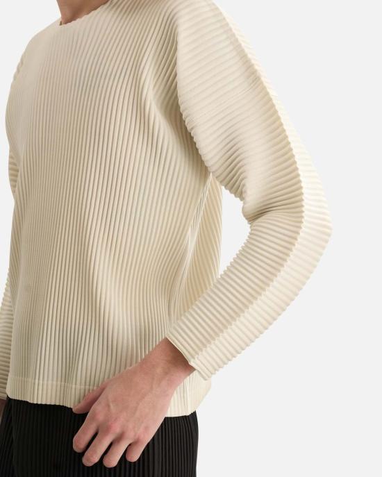 이세이 미야케 긴팔 티셔츠 Homme Plisse Issey Miyake Mc September - ISSEY MIYAKE