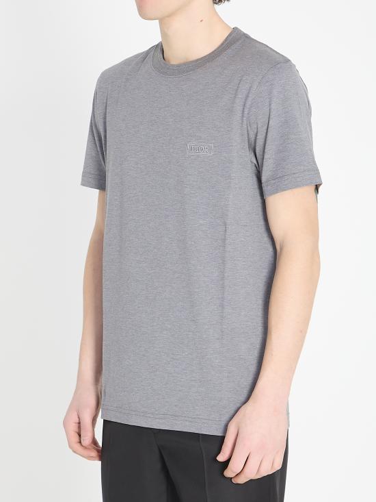 26SS 디올 반팔 티셔츠 413J650 GREY - DIOR