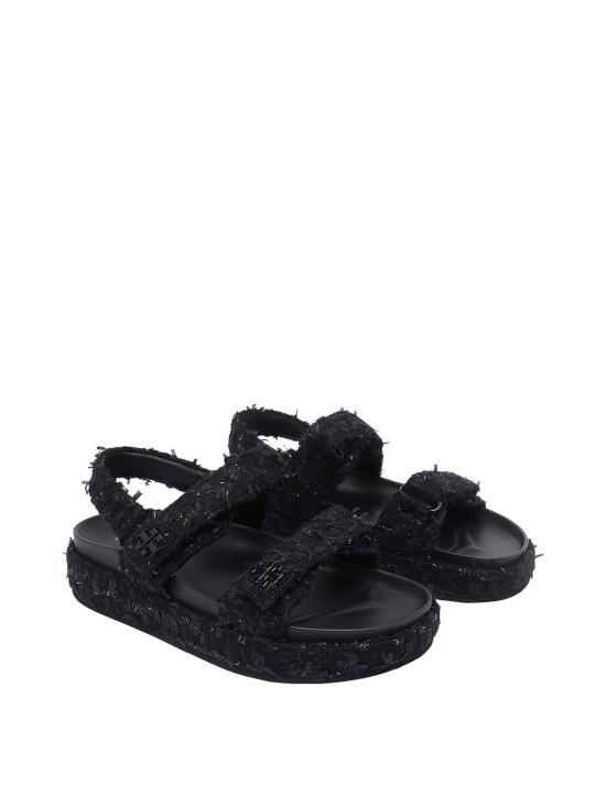 25FW 토리버치 샌들 177229001 Black - TORY BURCH