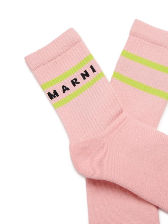26SS [키즈] 마르니 발목 양말 M01813K M00U10M351 PINK - MARNI