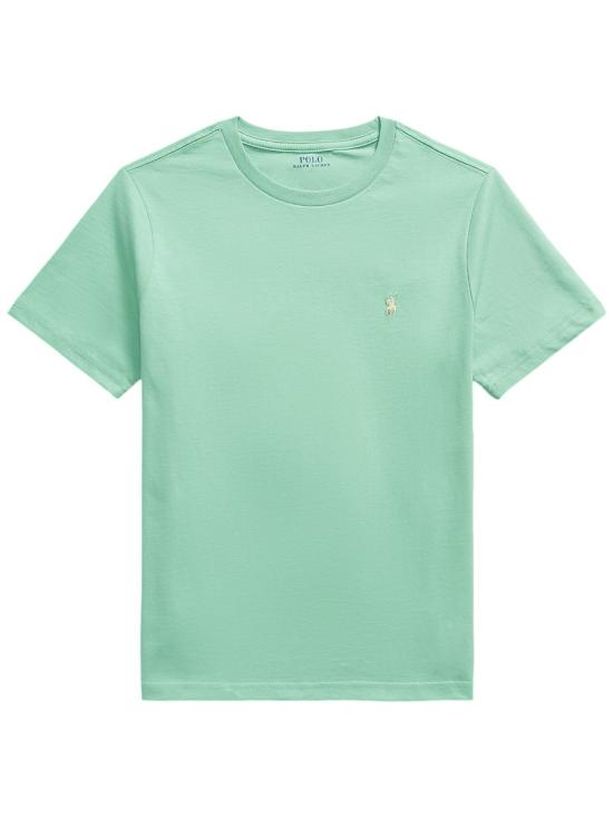 26SS [키즈] 폴로 랄프로렌 티셔츠 323832904K 506CELADON C1168 GREEN