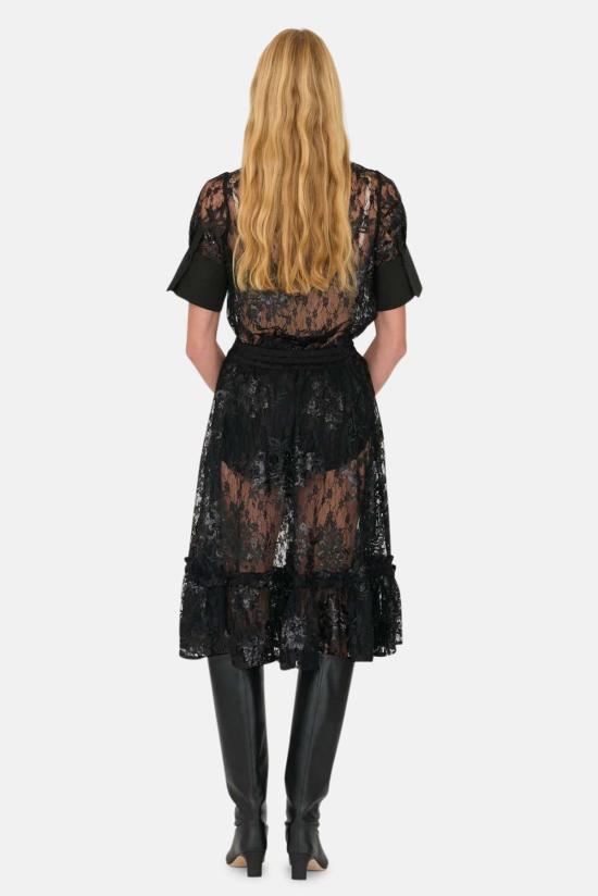  SECULAR 블라우스 세속적인 루시아 탑 블랙 - OTHER BRANDS