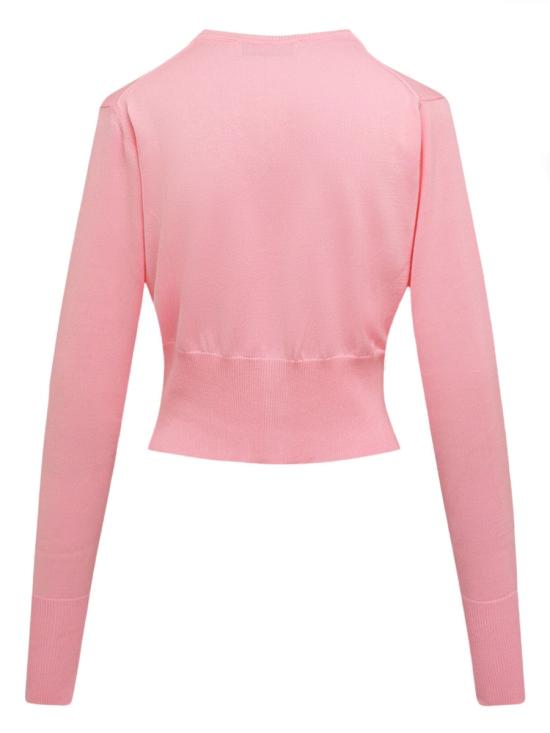 26SS 비비안웨스트우드 베아 크롭드 가디건 1803002U Y001AG401 PINK - VIVIENNE WESTWOOD