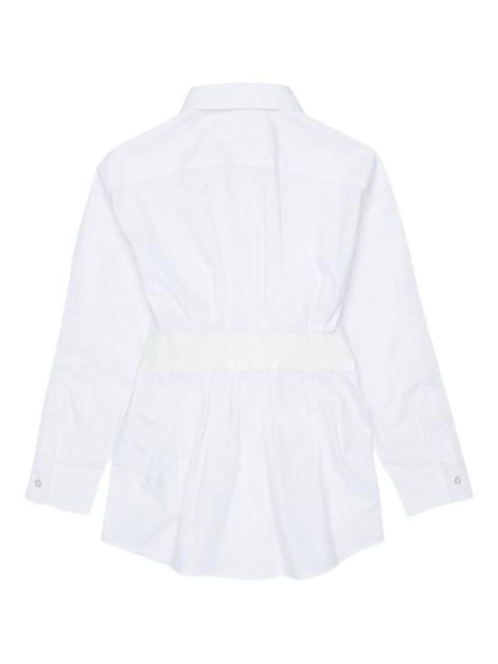 26SS [키즈] MM6 메종마르지엘라 셔츠 M60948K MM014M6100 WHITE - MM6 MAISON MARGIELA