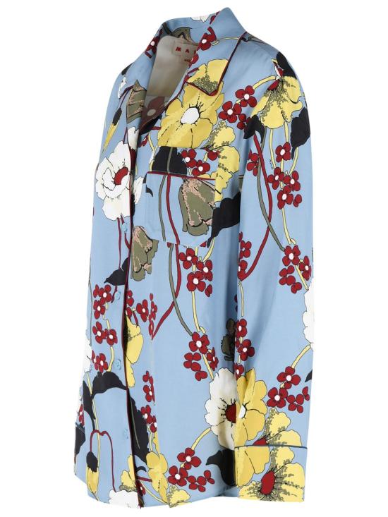 26SS 마르니 셔츠 CAMA0478QI UTVA65MFB31 Light Blue - MARNI