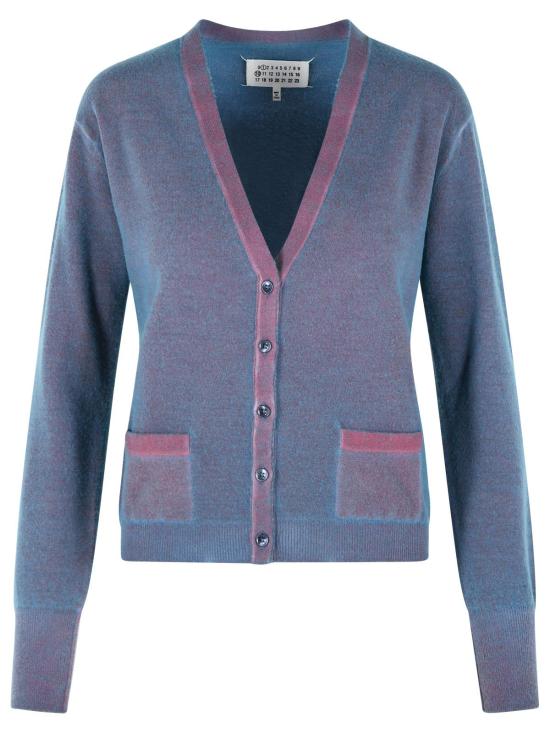 26SS 마르지엘라 버진 울 브이넥 카디건 S51HP0029 M13224001F Light Blue