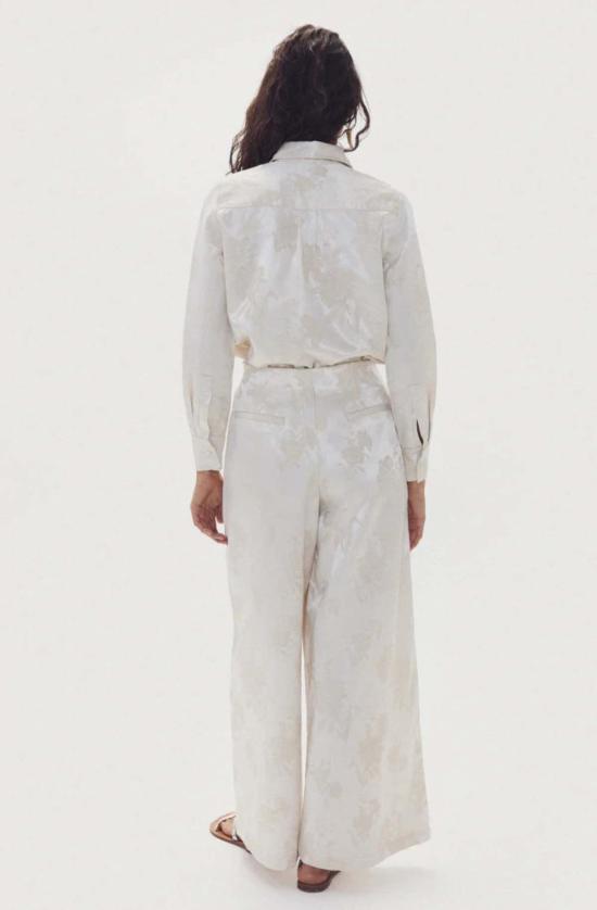  Lanhtropy 셔츠 란트로피 산마리노 브로케이드 셔츠 아이보리 가든 - OTHER BRANDS