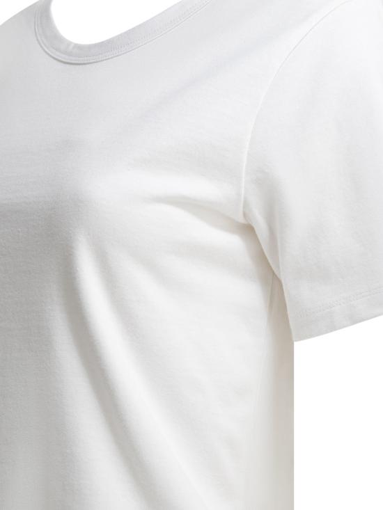 26SS 이네스 드 라 프레상쥬 반팔 티셔츠 16Y090CO387P100 Beige - INES DE LA FRESSANGE