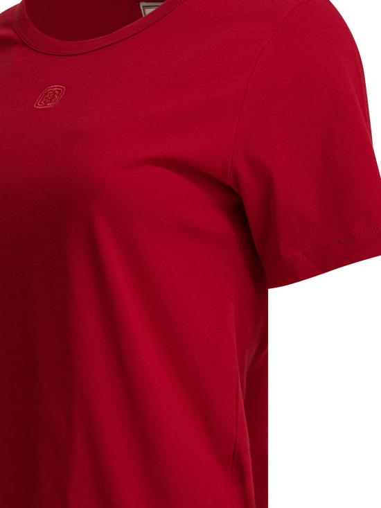 26SS 이네스 드 라 프레상쥬 반팔 티셔츠 16Y090CO381P340 Red - INES DE LA FRESSANGE