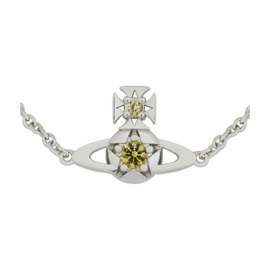 26SS 비비안웨스트우드 팔찌 6102024T 02P582 P582 yellow - VIVIENNE WESTWOOD