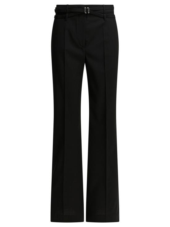 26SS 막스마라 스포츠막스 스트레이트 팬츠 2612131011600SPXCERA004 Black