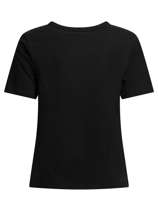 26SS 이네스 드 라 프레상쥬 반팔 티셔츠 16Y090CO385P099 Black - INES DE LA FRESSANGE