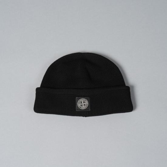 26SS 스톤 아일랜드 비니 L1S15 N100102 S00D7 V0029 BLACK DOM