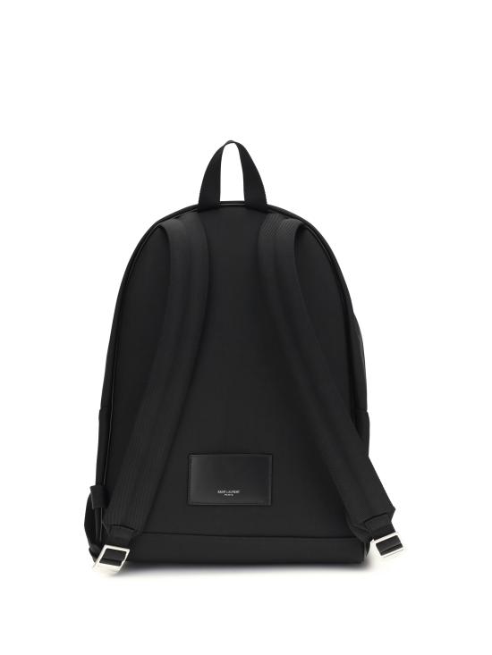 26SS 생로랑 CITY 시티 클래식 로고 백팩 534967FAEYY 1000 BLACK - SAINT LAURENT