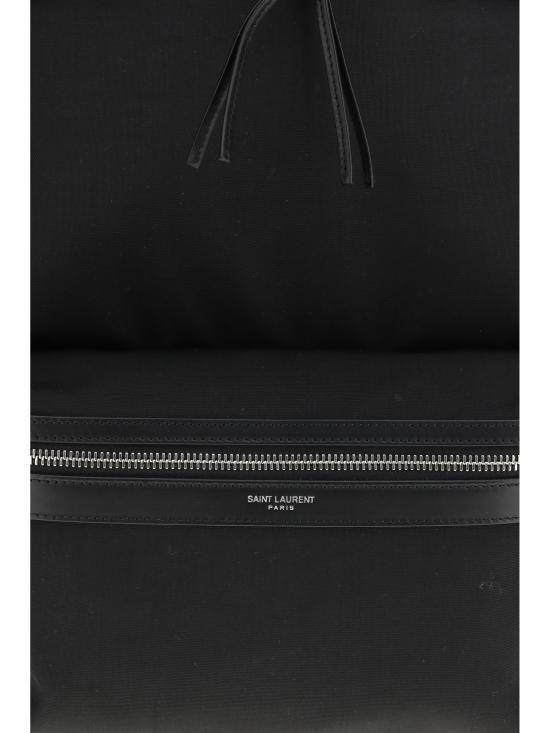 26SS 생로랑 CITY 시티 클래식 로고 백팩 534967FAEYY 1000 BLACK - SAINT LAURENT