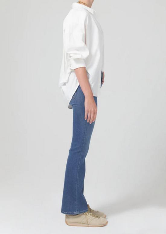  씨오에이치 데님 팬츠 코 에마뉴엘 로우 라이즈 부츠 하이볼 - COH