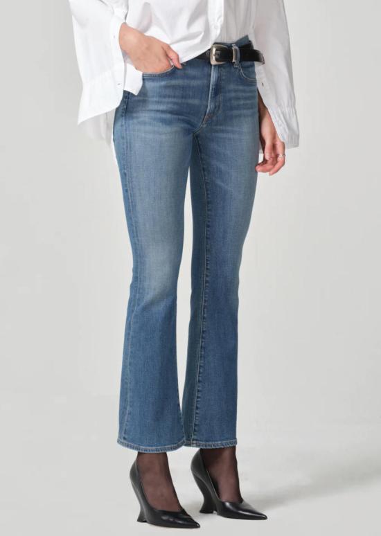  씨오에이치 데님 팬츠 코 에마뉴엘 로우 라이즈 부츠 하이볼