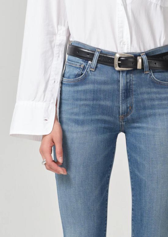  씨오에이치 데님 팬츠 코 에마뉴엘 로우 라이즈 부츠 하이볼 - COH