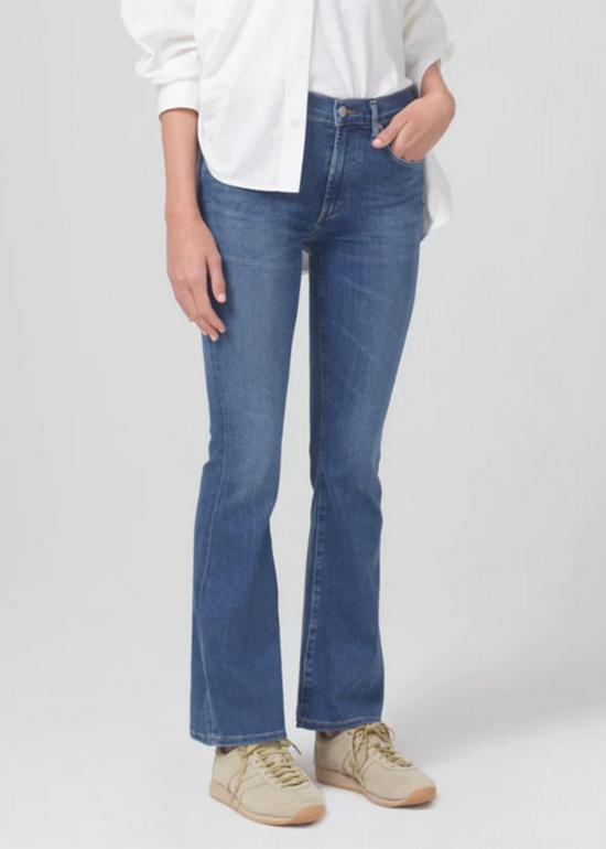  씨오에이치 데님 팬츠 코 에마뉴엘 로우 라이즈 부츠 하이볼 - COH