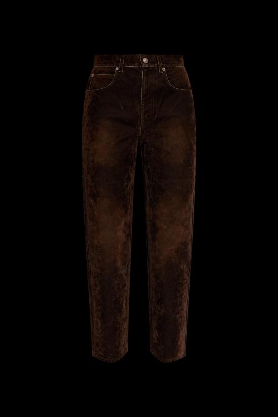25FW 토리버치 데님 팬츠 171707 877 DARK BROWN
